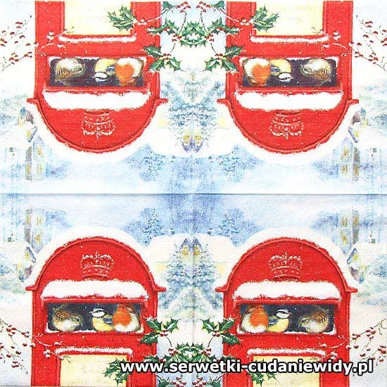 8109 Red Post Box