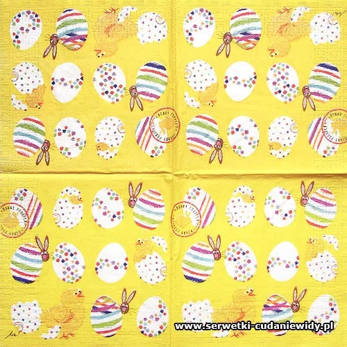 8125 Eggs Allover Yello