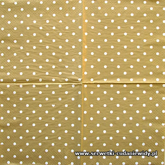 8193 Hearts And Dots Gold