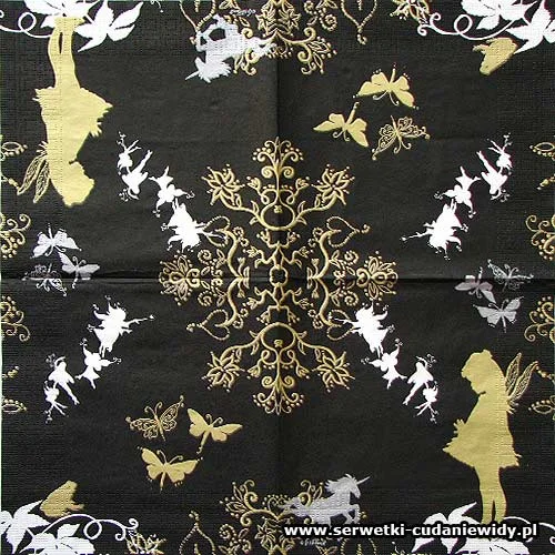 8240 Old Fairy Black Gold