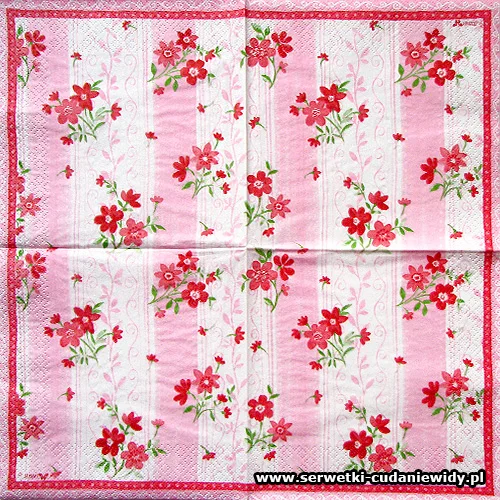 8283 Old Pink Flowers