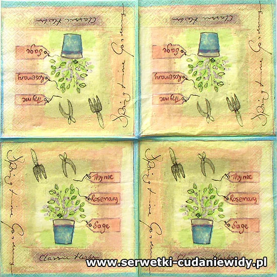 83320 Piękne Serwetki