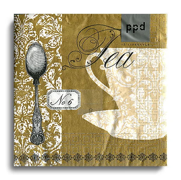 8398PACZKA Baroque Tea Gold