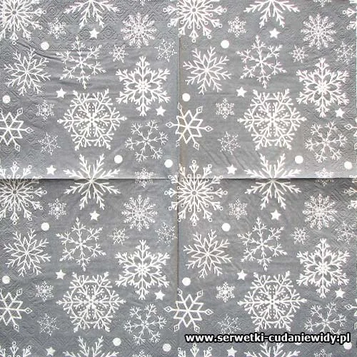 8403 Snoflinga Vit Silver