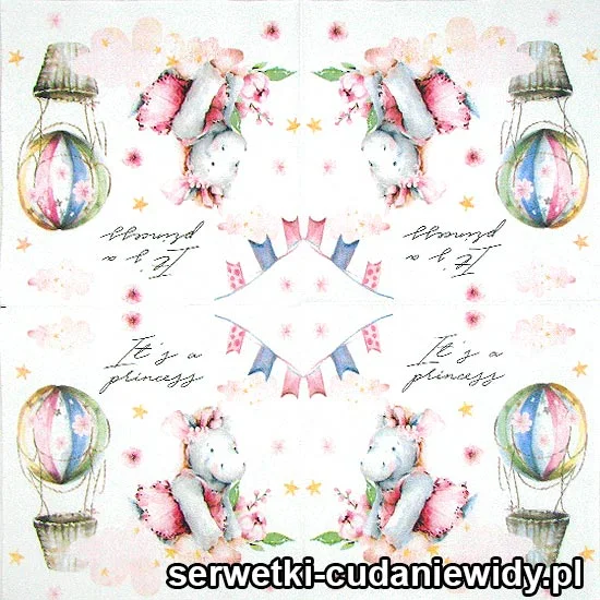 8453 Różowy Hipopotam