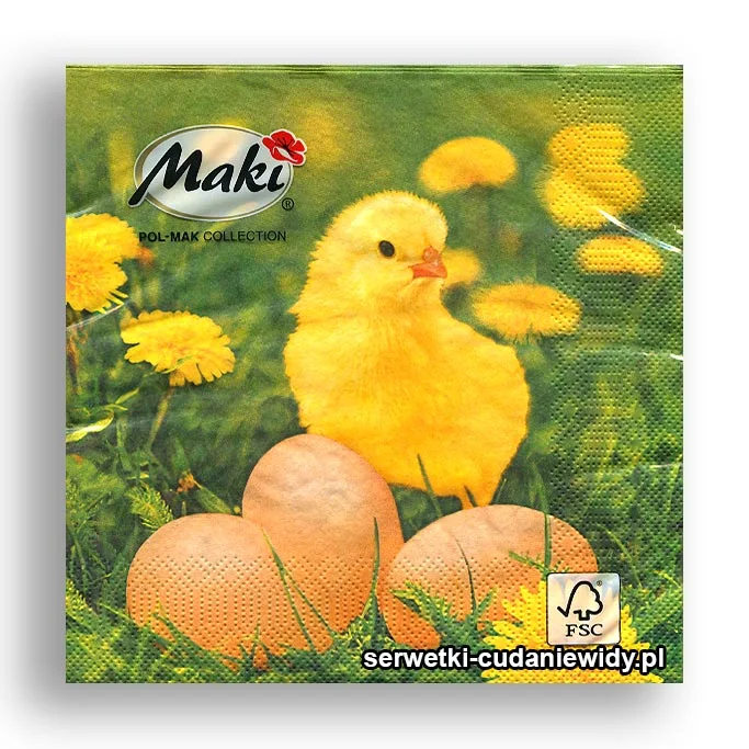 8497PACZKA Kurczaczek Z Jajkami