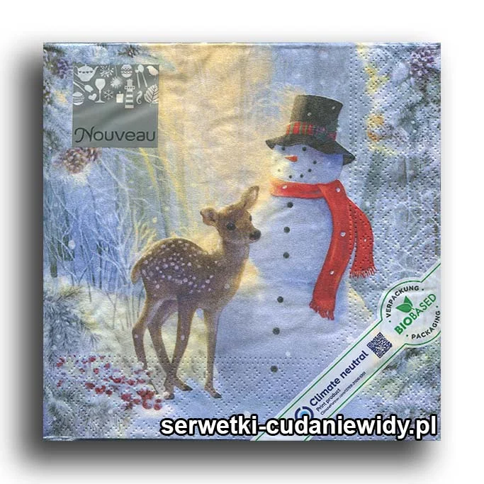 8504PACZKA Bałwan I Jelonek