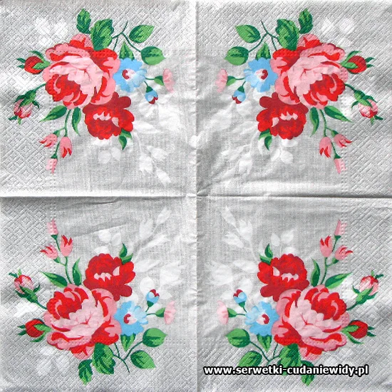 8511 Flowers On Linen