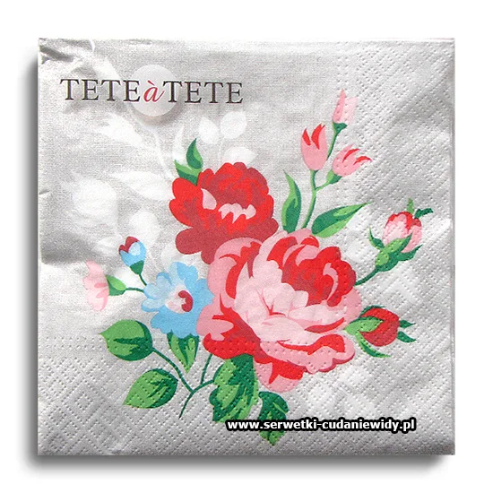8511PACZKA Flowers On Linen