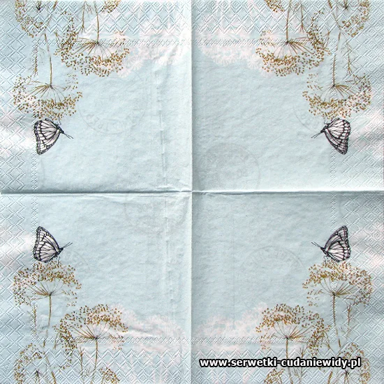 8581 Butterfly Branches Blue