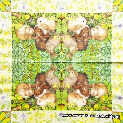 8593 Four Bunnies