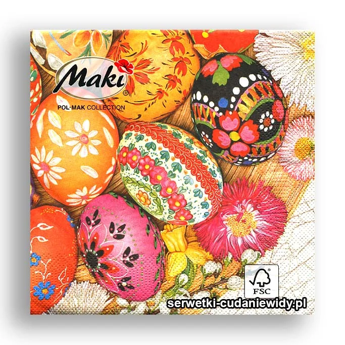 8601PACZKA Pisanki Folkowe