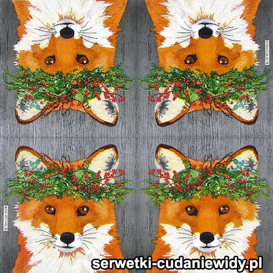 8729 Lis Świąteczny