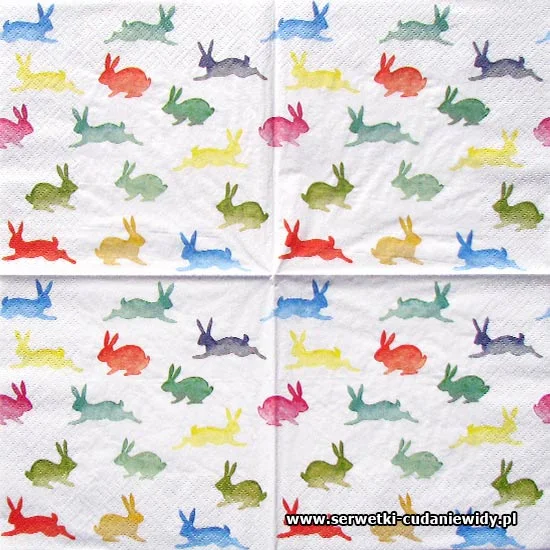 8751 Colorful Rabbits
