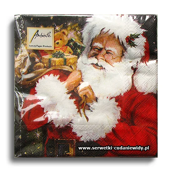 8765PACZKA Santa With Gifts