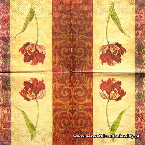 8768 Chic Tulip Dark Red