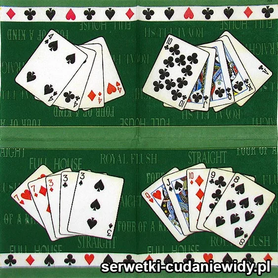 8806 Poker, Kareta, Strit