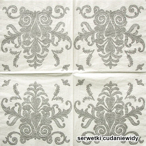 8807 Gobelin White Silver