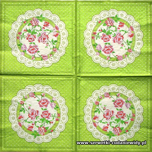 8838 Pink Rose Green