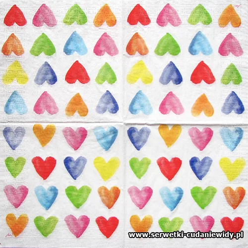 8867 Colourful Hearts
