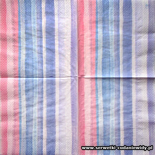 8933 Watercolours Blue/Rose