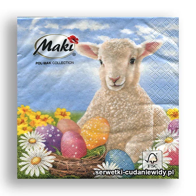 8996PACZKA Pisanki I Baranek