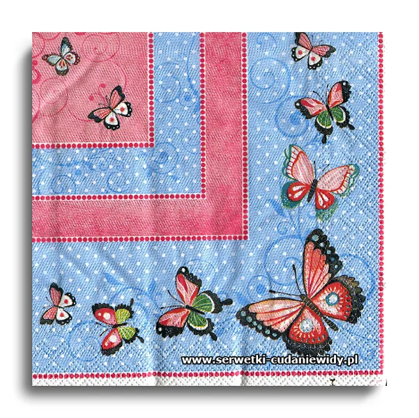 9001PACZKA Butterflies Border