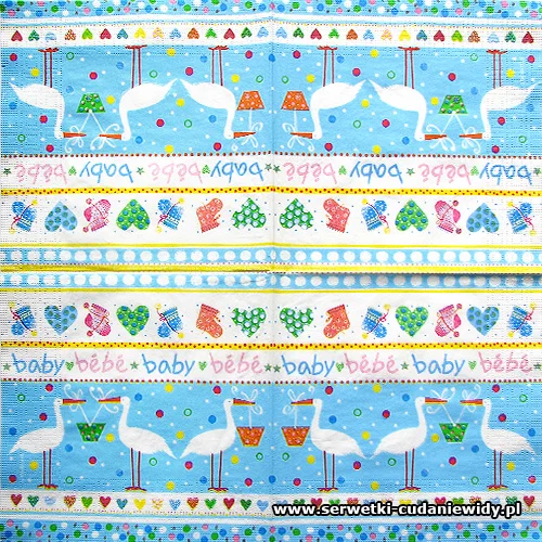 9643 Welcome Baby Blue