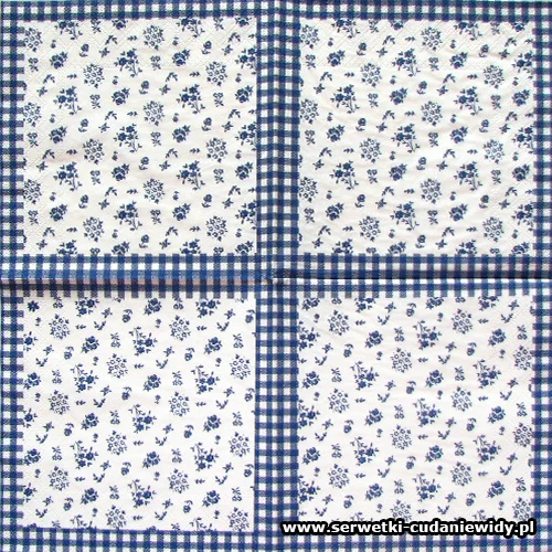 9723 Blue Little Flowers