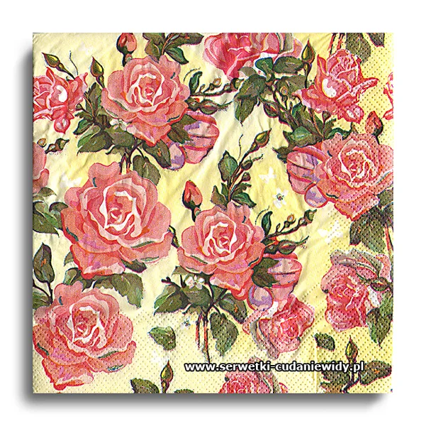 9777PACZKA Roses Cream