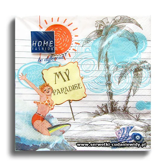 9833PACZKA Surfer`s Paradise