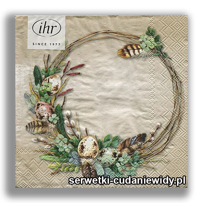 9904PACZKA Wianek Wielkanocny