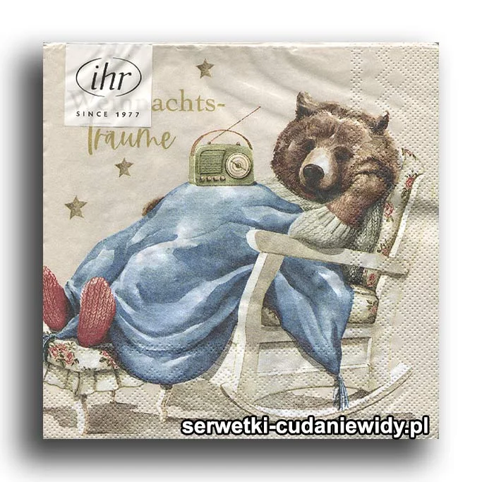 9981PACZKA Śpiący Miś