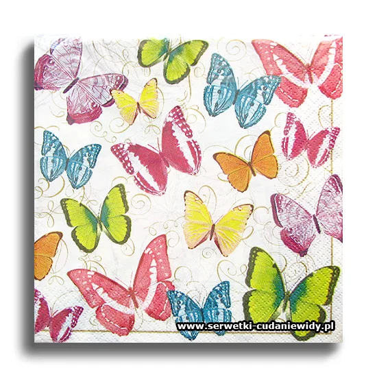 9995PACZKA Colour Butterflies