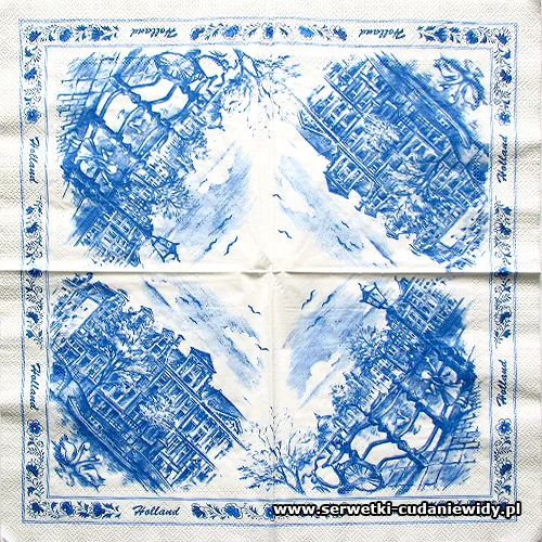 9999 Canal Houses Blue