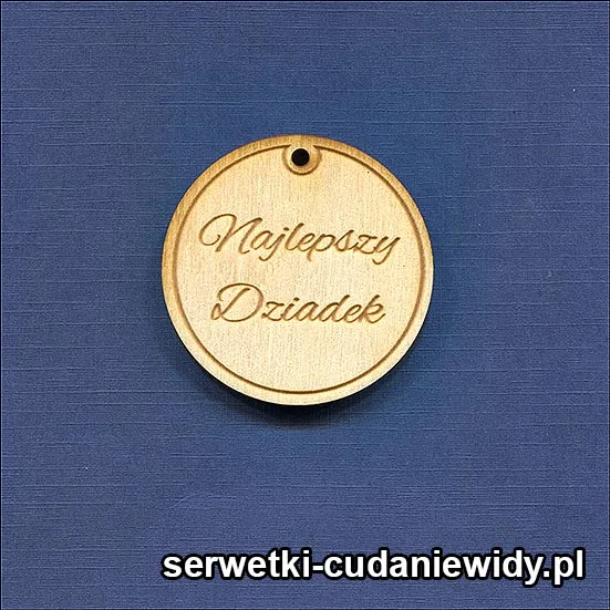 BAB13 Kółko Ozdobne Ze Sklejki