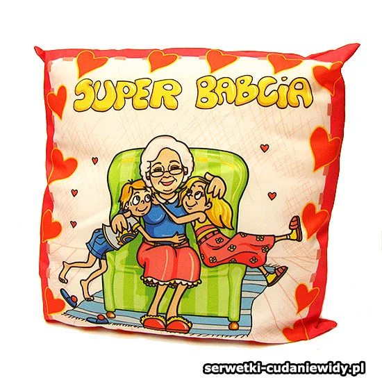 BAB24 Super Poduszka 34X34Cm