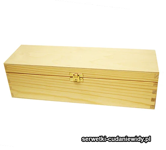 DRE16287 Pudełko Na Wino Z Zapięciem