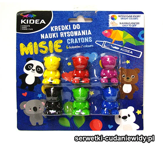 DRF89840 Kredki Do Nauki Rysowania
