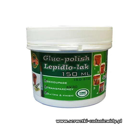 KIN21366 Lakier-Klej Do Decoupage