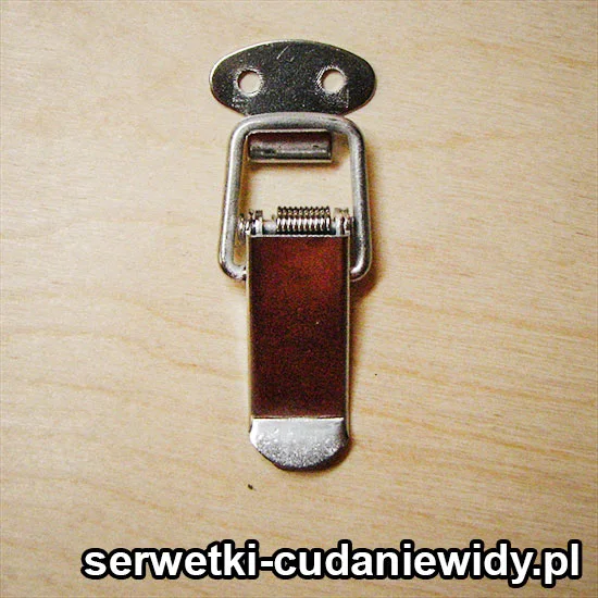 OKU320 Zameczek Zatrzask Do Szkatułki Srebrny
