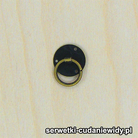OKU501 Rączka Nakładka Do Szkatułki Patynowana