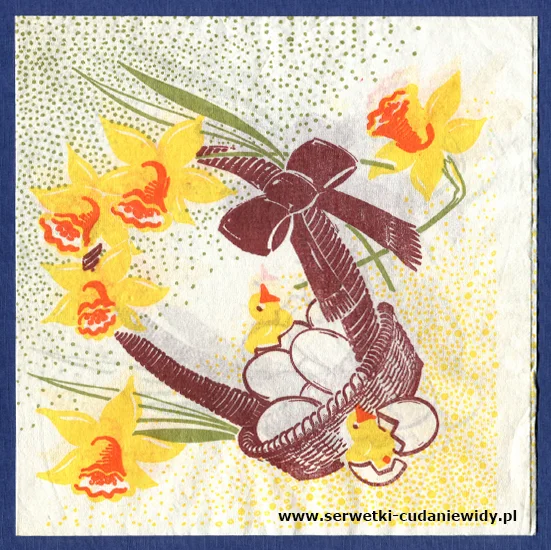 OLD083 Serwetka Z Lat 60 -Tych