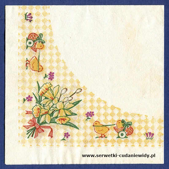 OLD099 Serwetka Z Lat 60 -Tych