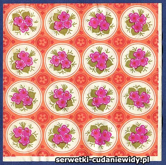 OLD1052 Serwetka Z Lat 70 -Tych