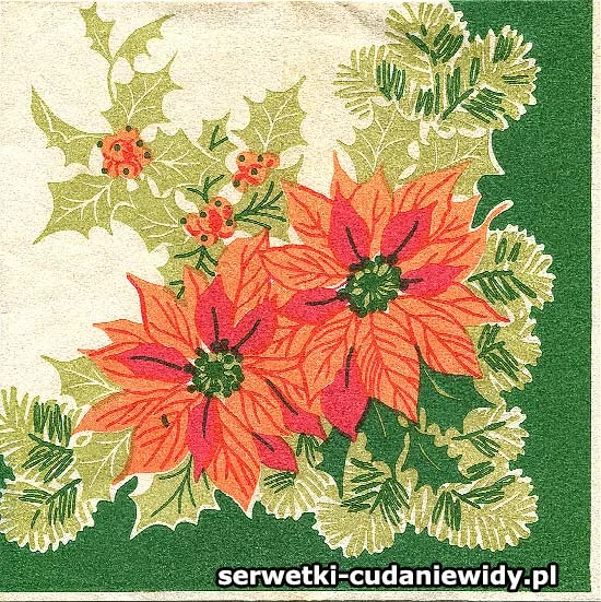 OLD1132 Serwetka Z Lat 60 -Tych