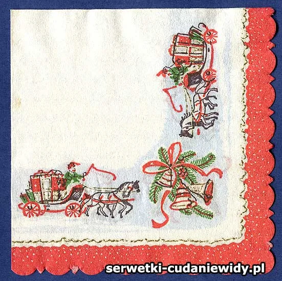 OLD114 Serwetka Z Lat 70 -Tych