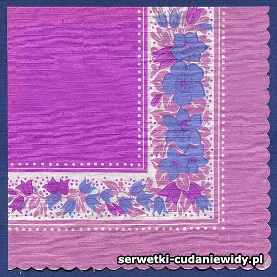 OLD1240 Serwetka Z Lat 70 -Tych