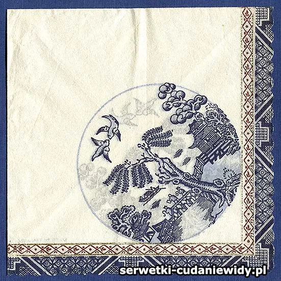OLD1425 Serwetka Z Lat 70 -Tych
