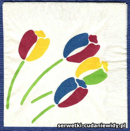 OLD1509 Serwetka Z Lat 70 -Tych